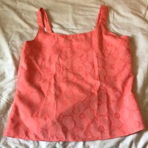 Handmade Pink floral tank